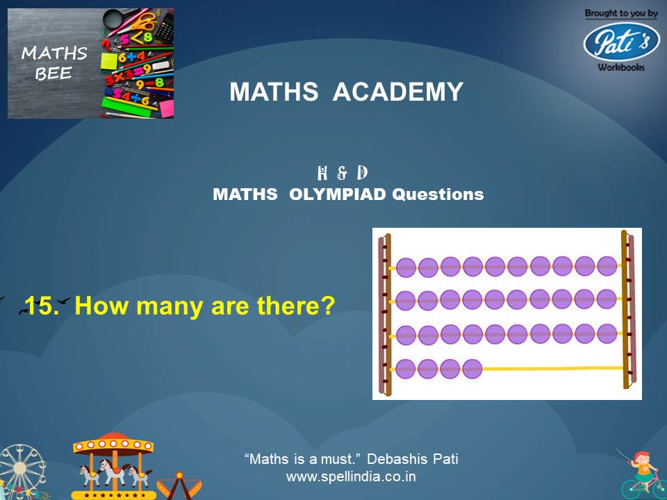 Maths Olympiad exams ... Practice Sample Questions